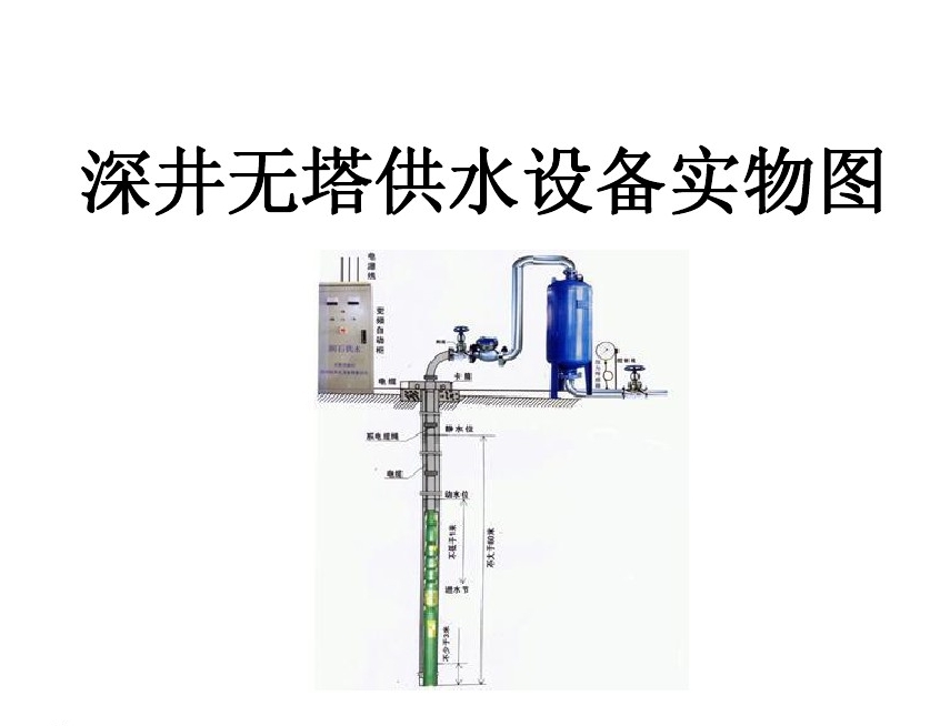 陵川县井泵无塔式供水设备